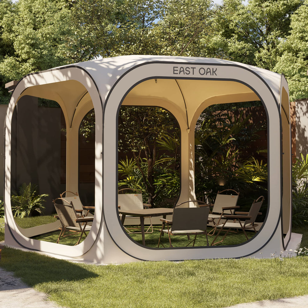 Pop-Up Screen House Tent 12 x 12 FT with Carry Bag K797015